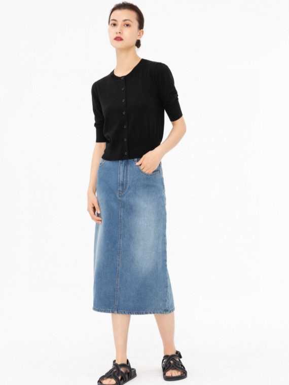 Röcke |   Damen Jeansrock Dnm A-Cayden Knox Skirt Bekleidung Damen