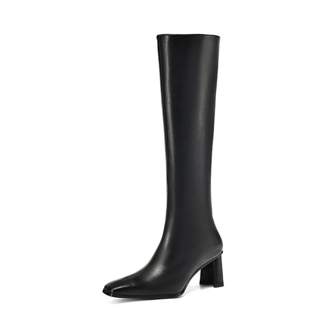 Stiefel & Stiefeletten |   Damen Overknee-Stiefel Aus Leder Willa Schuhe Damen